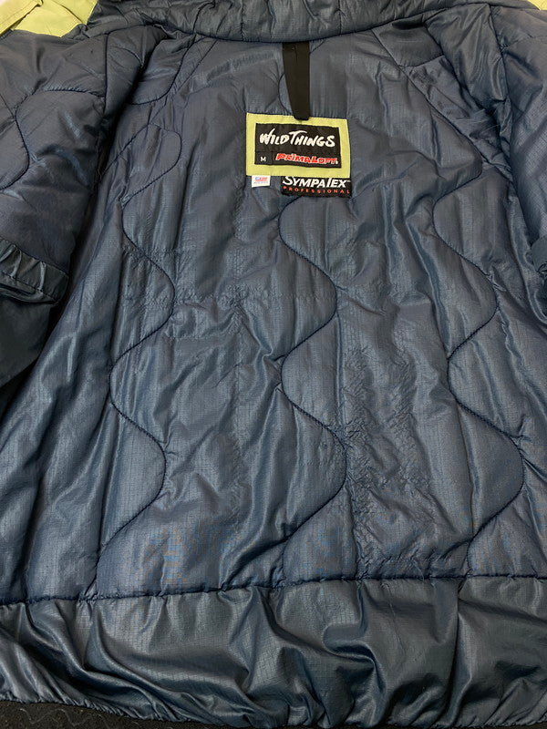 【現状渡し品】【メンズ】 WILDTHINGS ワイルドシングス DENALI JACKET デナリジャケット アウター 中綿ジャケット 144-260131-kk-13-min サイズ：M カラー：ライトグリーン 万代Net店