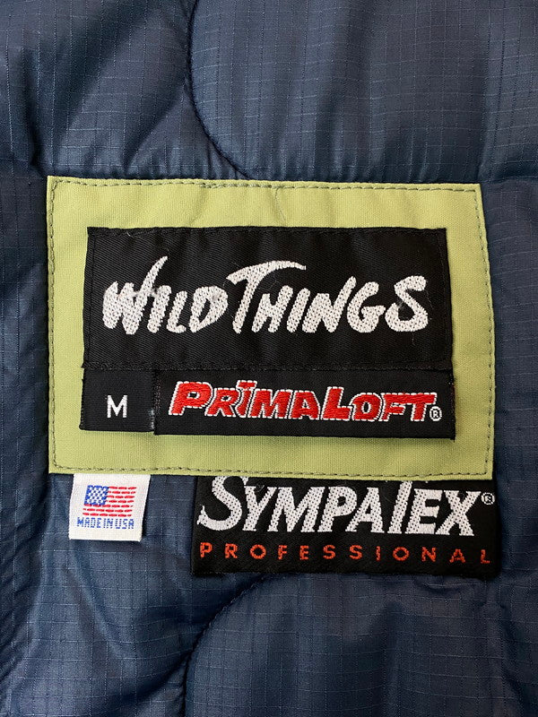 【現状渡し品】【メンズ】 WILDTHINGS ワイルドシングス DENALI JACKET デナリジャケット アウター 中綿ジャケット 144-260131-kk-13-min サイズ：M カラー：ライトグリーン 万代Net店