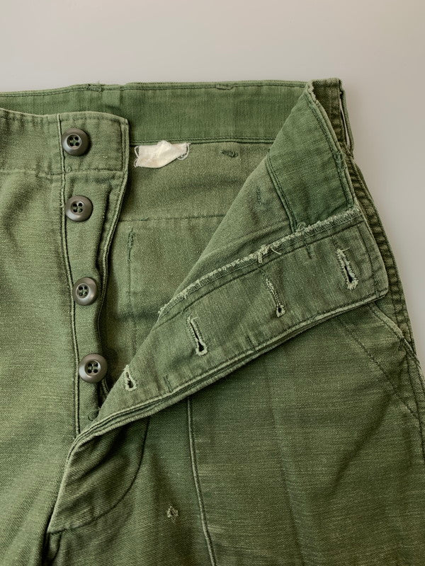 【中古品】【メンズ】 U.S.ARMY ユーエスアーミー BIKER PANTS バイカーパンツ 後期型 157-260320-zi-33-min サイズ：不明 カラー：オリーブグリーン 万代Net店