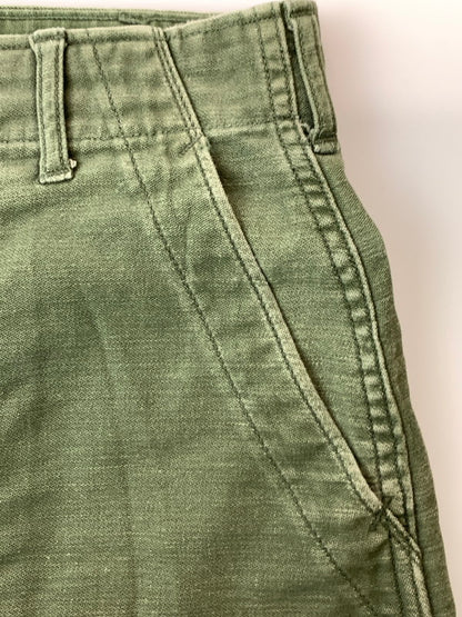 【中古品】【メンズ】 U.S.ARMY ユーエスアーミー BIKER PANTS バイカーパンツ 後期型 157-260320-zi-33-min サイズ：不明 カラー：オリーブグリーン 万代Net店