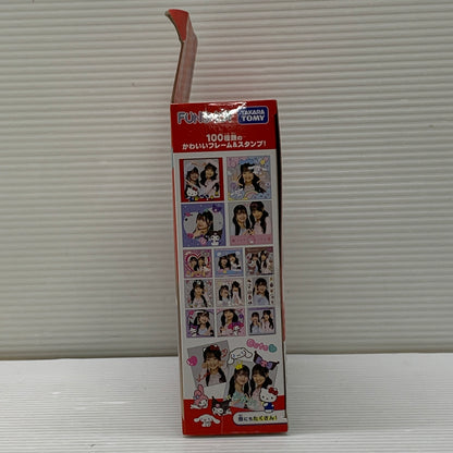 【中古品】 サンリオ FUNSHOT ハローキティ ファンショット カメラ タカラトミー おもちゃ チェキ instax 連動 039-260703-em-19-min 万代Net店