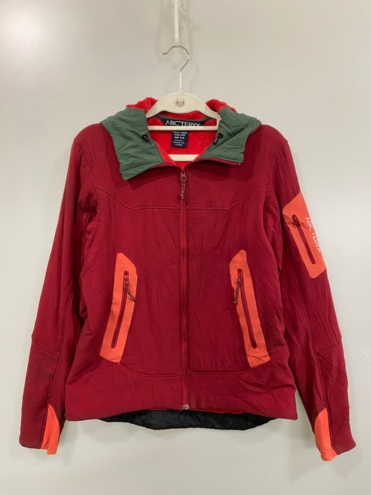 【現状渡し品】【レディース】 ARC'TERYX アークテリクス HYLLUS HOODY ハイラスフーディー アウター 168-260319-yn-17-min サイズ：M カラー：レッド 万代Net店
