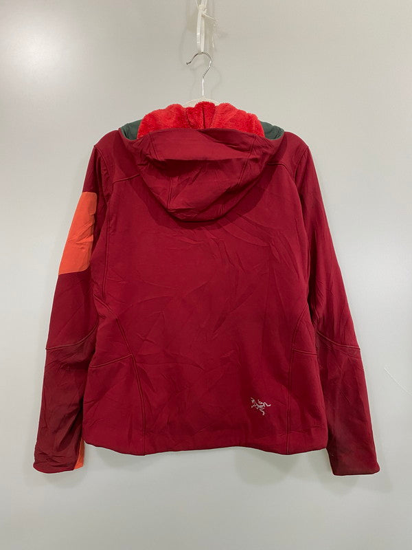 【現状渡し品】【レディース】 ARC'TERYX アークテリクス HYLLUS HOODY ハイラスフーディー アウター 168-260319-yn-17-min サイズ：M カラー：レッド 万代Net店