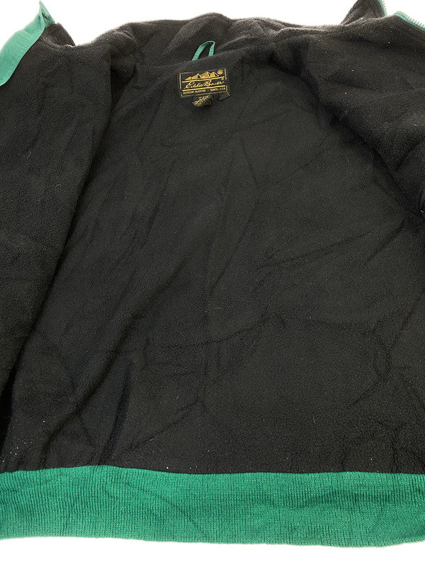 【中古品】【メンズ】 Eddie Bauer エディー・バウアー 80~90's FLEECE LINER NYLON JACKET 80-90年代 フリースライナー ナイロンジャケット アウター 146-260211-kk-36-min サイズ：L カラー：グリーン 万代Net店
