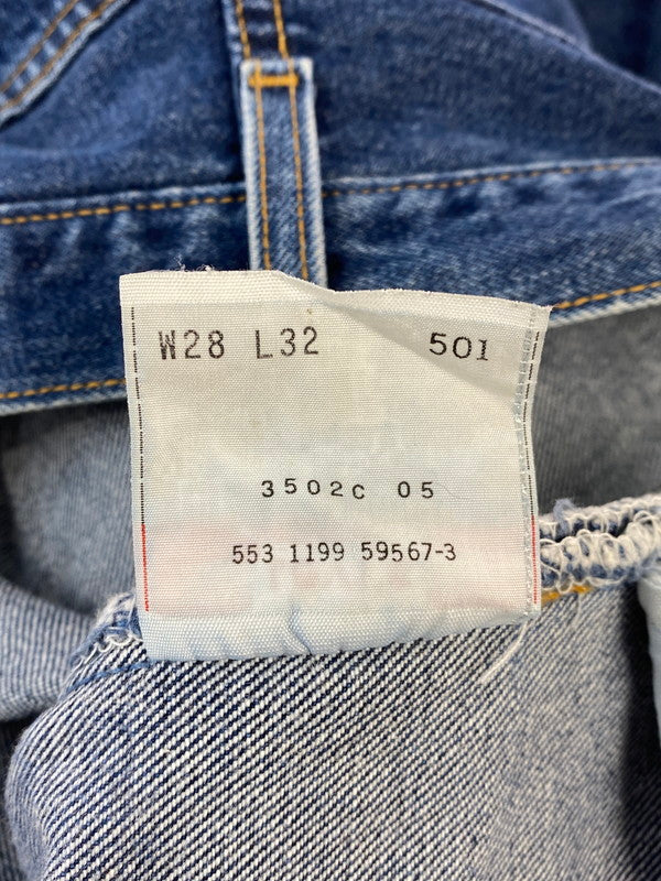 【中古品】【メンズ】 Levi's リーバイス 90’s 501 553刻印 DENIM PANTS 90年代 デニムパンツ ボトムス 157-260215-SH-18-min サイズ：W28 L32 万代Net店