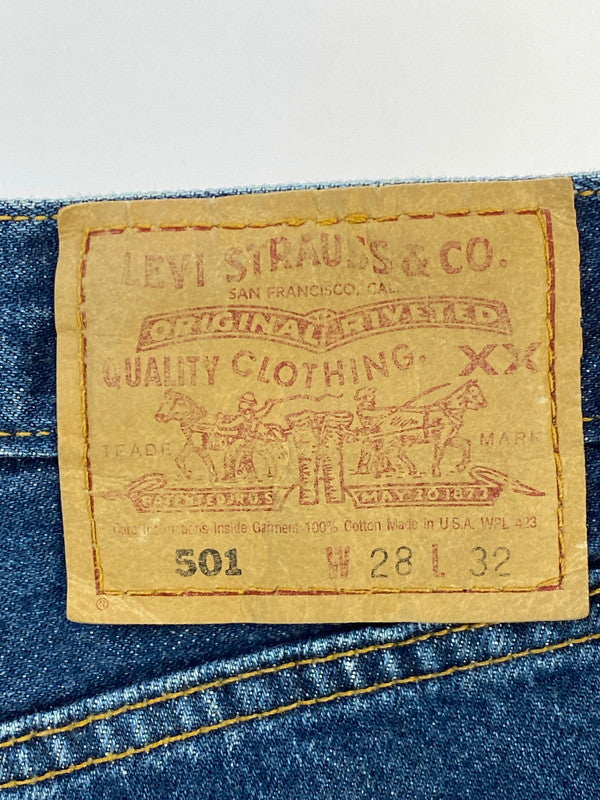 【中古品】【メンズ】 Levi's リーバイス 90’s 501 553刻印 DENIM PANTS 90年代 デニムパンツ ボトムス 157-260215-SH-18-min サイズ：W28 L32 万代Net店