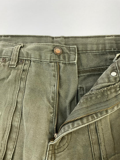 【現状渡し品】【メンズ】 Dickies ディッキーズ DOUBLE KNEE WORK PANTS G4586BVダブルニー ワークパンツ 158-260215-SH-20-min サイズ：W30 L32 カラー：カーキ系 万代Net店