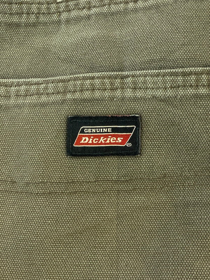 【現状渡し品】【メンズ】 Dickies ディッキーズ DOUBLE KNEE WORK PANTS G4586BVダブルニー ワークパンツ 158-260215-SH-20-min サイズ：W30 L32 カラー：カーキ系 万代Net店