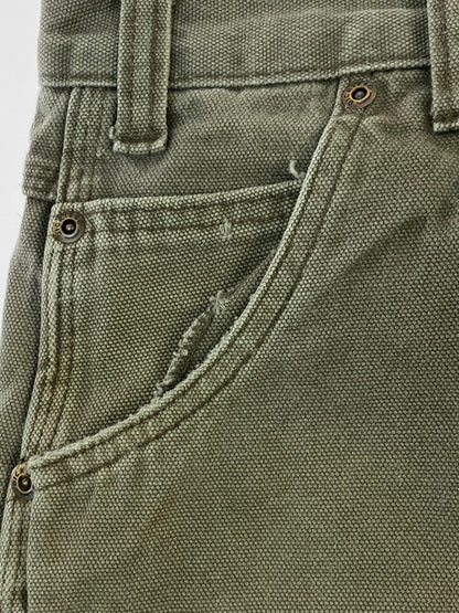 【現状渡し品】【メンズ】 Dickies ディッキーズ DOUBLE KNEE WORK PANTS G4586BVダブルニー ワークパンツ 158-260215-SH-20-min サイズ：W30 L32 カラー：カーキ系 万代Net店