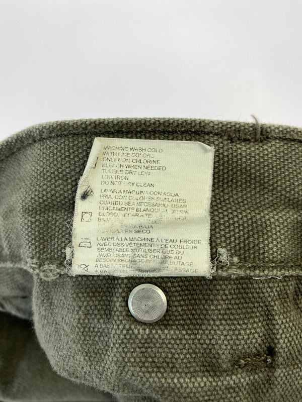 【現状渡し品】【メンズ】 Dickies ディッキーズ DOUBLE KNEE WORK PANTS G4586BVダブルニー ワークパンツ 158-260215-SH-20-min サイズ：W30 L32 カラー：カーキ系 万代Net店