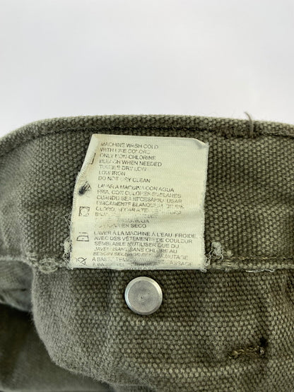 【現状渡し品】【メンズ】 Dickies ディッキーズ DOUBLE KNEE WORK PANTS G4586BVダブルニー ワークパンツ 158-260215-SH-20-min サイズ：W30 L32 カラー：カーキ系 万代Net店