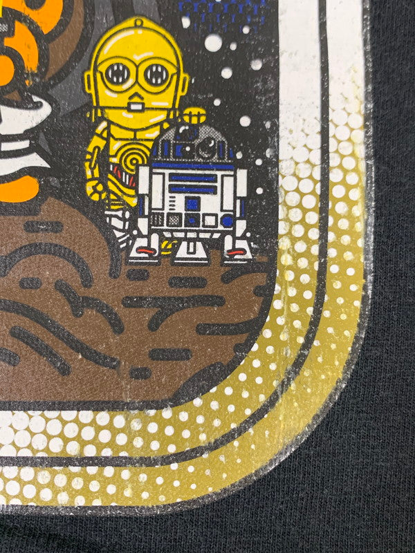 【中古品】【メンズ】 A BATHING APE アベイシングエイプ × STAR WARS スターウォーズ A NEW HOPE SS TEE ショートスリーブ 半袖Tシャツ 142-260208-AS-36-min サイズ：M カラー：ブラック 万代Net店