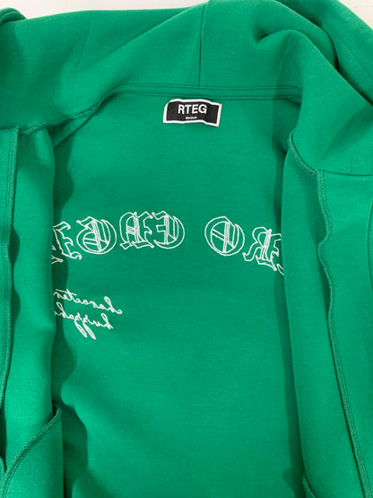 【中古品】【メンズ】 ADAMSJUGGLER アダムスジャグラー 200201230250013 PAISLEY ZIP HOODIE プルオーバーパーカー 147-260208-AS-31-min サイズ：M カラー：グリーン 万代Net店