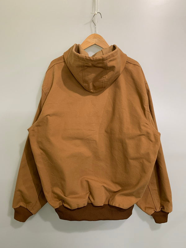 【中古品】【メンズ】 Carhartt カーハート DUCK ACTIVE JACKET J131-BRN ダック アクティブ ジャケット メンズ アウター フーディ 146-260202-em-20-min サイズ：XL カラー：ブラウン 万代Net店