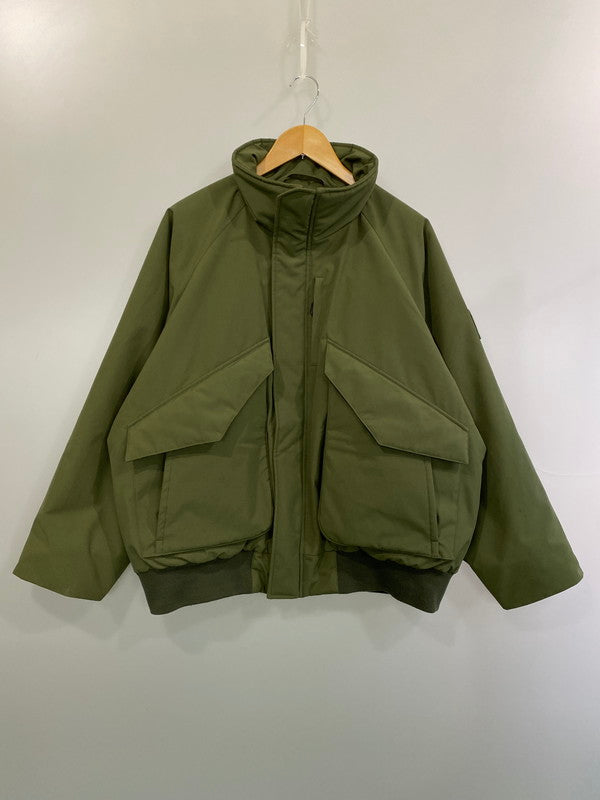 【中古品】【メンズ】 RADIALL ラディアル RAD-24AW-JK005 BLAZER STAND CALLARED JACKET ブレーザースタンドカラードジャケット 142-260207-zi-08-min サイズ：L カラー：グリーンカーキ 万代Net店