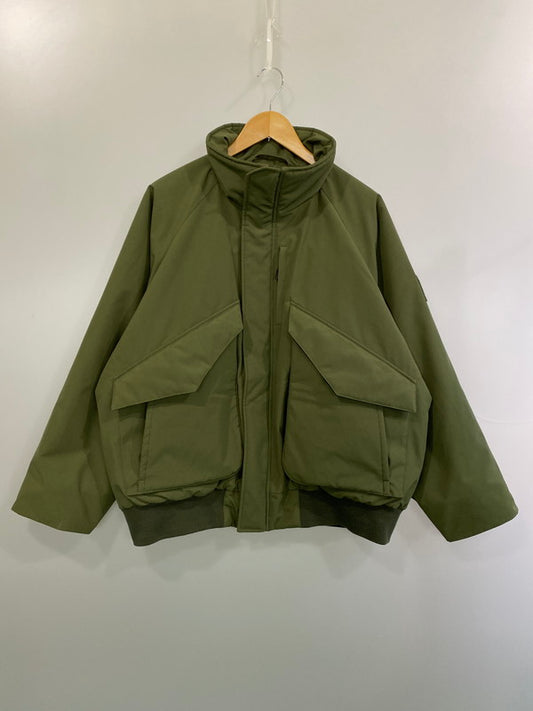【中古品】【メンズ】 RADIALL ラディアル RAD-24AW-JK005 BLAZER STAND CALLARED JACKET ブレーザースタンドカラードジャケット 142-260207-zi-08-min サイズ：L カラー：グリーンカーキ 万代Net店