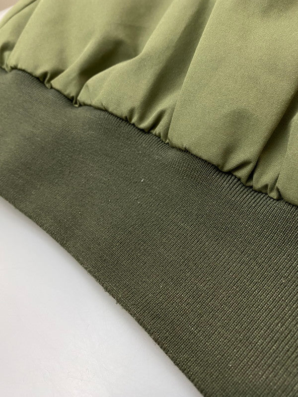【中古品】【メンズ】 RADIALL ラディアル RAD-24AW-JK005 BLAZER STAND CALLARED JACKET ブレーザースタンドカラードジャケット 142-260207-zi-08-min サイズ：L カラー：グリーンカーキ 万代Net店