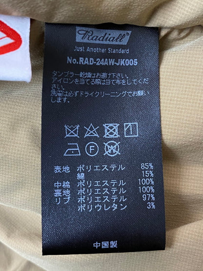 【中古品】【メンズ】 RADIALL ラディアル RAD-24AW-JK005 BLAZER STAND CALLARED JACKET ブレーザースタンドカラードジャケット 142-260207-zi-08-min サイズ：L カラー：グリーンカーキ 万代Net店