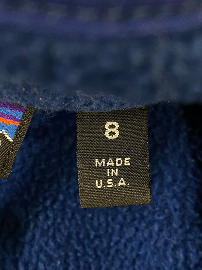 【中古品】【メンズ】 patagonia パタゴニア 25029 91年製 FULL ZIP FLEECE JACKET フリースジャケット アウター 144-260203-AS-1-min サイズ：8 カラー：ブルー 万代Net店