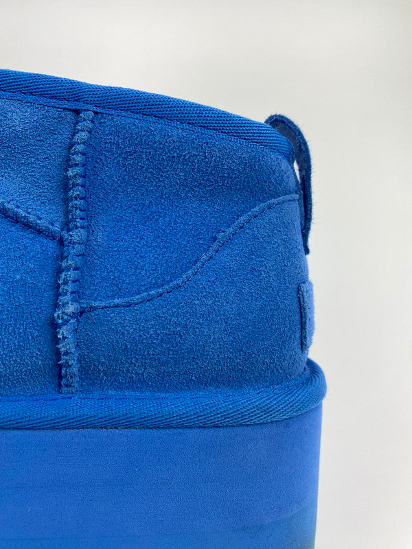 【中古品】【レディース】 UGG アグ 1135092 CLASSIC ULTRA MINI PLATFORM ムートンブーツ 靴 シューズ 167-260203-AS-67-min サイズ：22cm カラー：ライトブルー 万代Net店