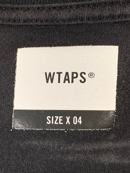 【中古品】【メンズ】 WTAPS ダブルタップス CROSSBONE L S TEE ロングスリーブ 長袖Tシャツ 142-260208-AS-34-min サイズ：4 カラー：ブラック 万代Net店