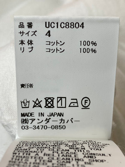 【中古品】【メンズ】 UNDERCOVER アンダーカバー UC1C8804 ビーズミッキー刺繍Tシャツ 140-260207-zi-21-min サイズ：4 カラー：ホワイト 万代Net店