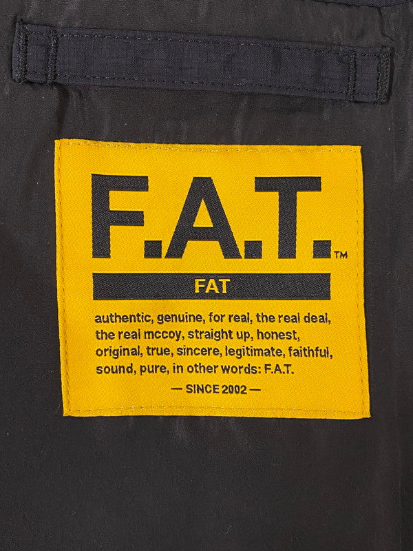 【中古品】【メンズ】 F.A.T. エフエイティー F32410-JK03-AB SHELOVER JACKET シーラバージャケット アウター 142-260203-AS-14-min サイズ：FAT カラー：ブラック 万代Net店