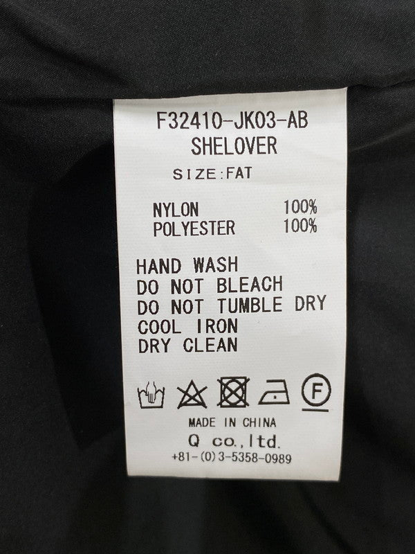 【中古品】【メンズ】 F.A.T. エフエイティー F32410-JK03-AB SHELOVER JACKET シーラバージャケット アウター 142-260203-AS-14-min サイズ：FAT カラー：ブラック 万代Net店