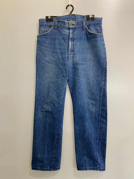 【現状渡し品】【メンズ】 VINTAGE STORE BRAND ヴィンテージストアブランド 推定60-70'S DENIM PANTS デニムパンツ ボトムス 157-260203-AS-24-min サイズ：下記参照 カラー：ブルー 万代Net店