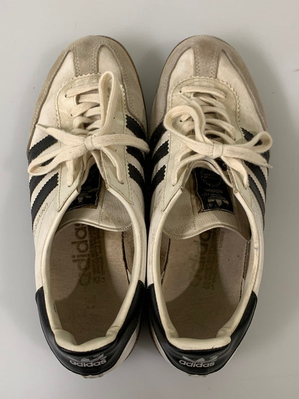 【現状渡し品】【メンズ】 adidas アディダス 90's UNIVERSAL 90年代 ユニバーサル スニーカー 靴 161-260205-yn-27-min サイズ：27.0cm カラー：ホワイト（黒ライン） 万代Net店