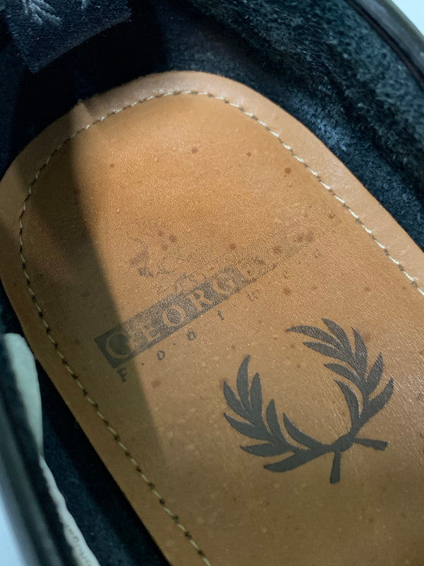 【中古品】【メンズ】 FRED PERRY フレッドペリー GEORGE COX TASSEL LOAFER B8278 ジョージコックス タッセル ローファー 靴 164-260205-yn-28-min サイズ：27.0cm カラー：ブラック 万代Net店