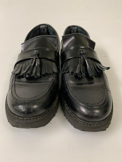 【中古品】【メンズ】 FRED PERRY フレッドペリー GEORGE COX TASSEL LOAFER B8278 ジョージコックス タッセル ローファー 靴 164-260205-yn-28-min サイズ：27.0cm カラー：ブラック 万代Net店
