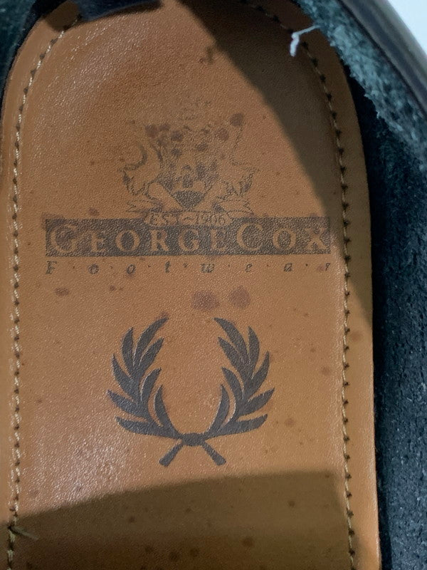 【中古品】【メンズ】 FRED PERRY フレッドペリー GEORGE COX TASSEL LOAFER B8278 ジョージコックス タッセル ローファー 靴 164-260205-yn-28-min サイズ：27.0cm カラー：ブラック 万代Net店