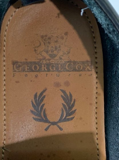 【中古品】【メンズ】 FRED PERRY フレッドペリー GEORGE COX TASSEL LOAFER B8278 ジョージコックス タッセル ローファー 靴 164-260205-yn-28-min サイズ：27.0cm カラー：ブラック 万代Net店