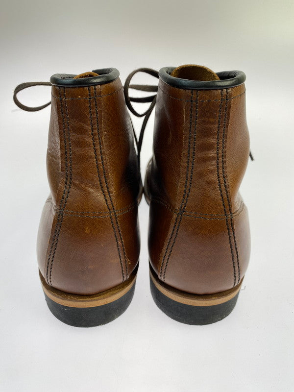 【中古品】【メンズ】 RED WING レッドウィング BECKMAN 9422 ベックマン ブーツ 靴 164-260206-jt-20-min サイズ：US 8.5 D 26.5cm カラー：ブラウン 万代Net店