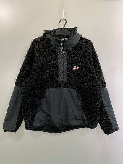 【中古品】【メンズ】 NIKE ナイキ BV3767-010 ハーフジップフーディ 148-260320-zi-19-min サイズ：L カラー：ブラック 万代Net店