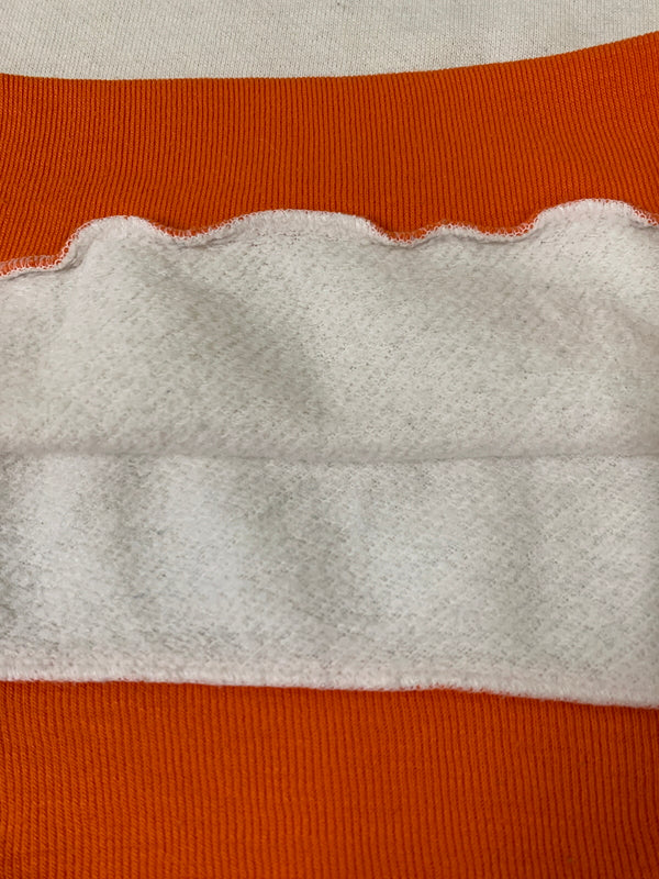 【現状渡し品】【メンズ】 SEARS シアーズ 70~80S MIAMI DOLPHINS CREW SWEAT スウェットシャツ トレーナー ヴィンテージ 146-260718-AS-15-min サイズ：XL カラー：ホワイト/オレンジ 万代Net店