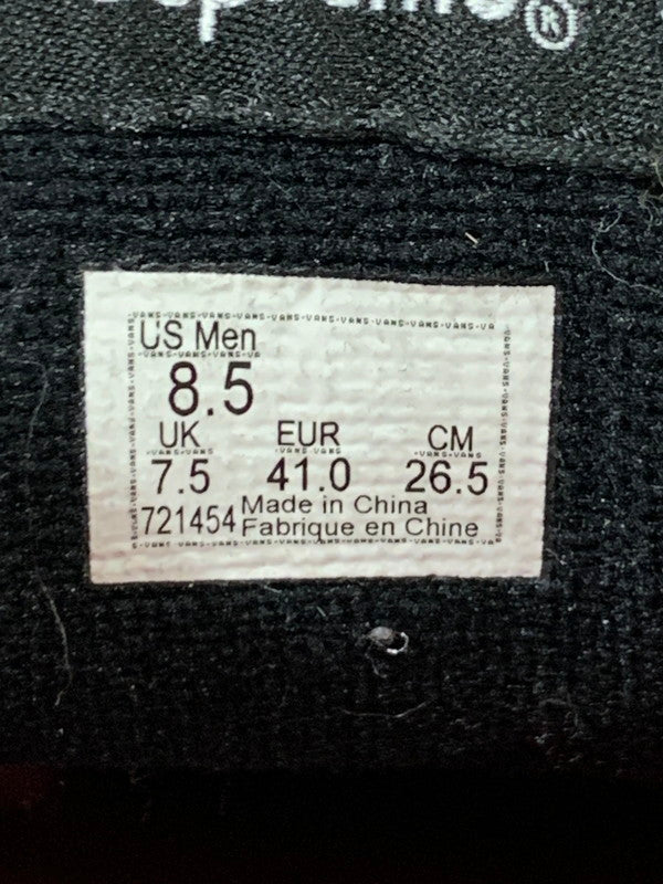 【中古品】【メンズ】 VANS SUPREME SKATE SPEED バンズ シュプリーム スケート スピード スニーカー 靴 162-260205-yn-24-min サイズ：26.5cm カラー：ブラック 万代Net店