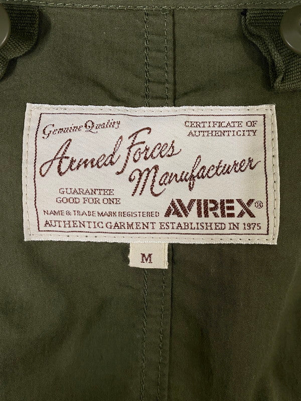【中古品】【メンズ】 AVIREX アヴィレックス 6182221 M-65 FIELD PARKA フィールドパーカー アウター 145-260203-AS-21-min サイズ：M カラー：カーキ 万代Net店