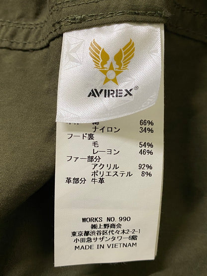【中古品】【メンズ】 AVIREX アヴィレックス 6182221 M-65 FIELD PARKA フィールドパーカー アウター 145-260203-AS-21-min サイズ：M カラー：カーキ 万代Net店