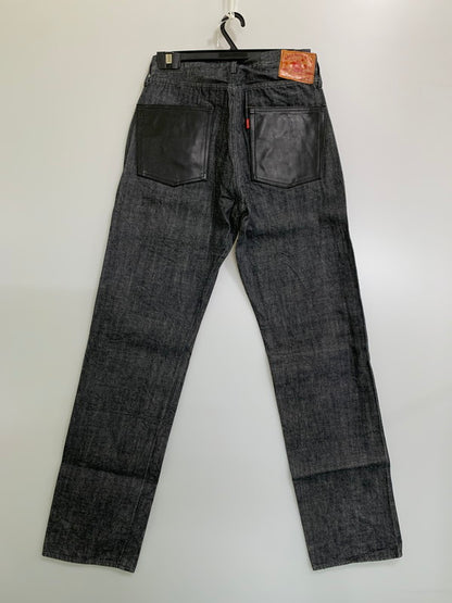 【中古品】【メンズ】 RACY BLUE レイシー ブルー B985XX DENIM PANT デニム パンツ メンズ ボトムス ジーンズ 156-260227-em-49-min サイズ：31×34 カラー：インディゴブラック 万代Net店