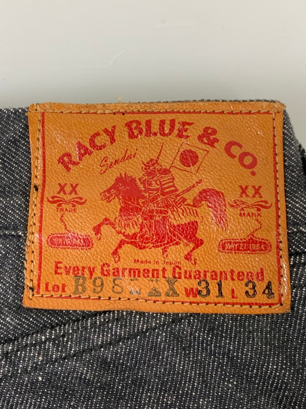 【中古品】【メンズ】 RACY BLUE レイシー ブルー B985XX DENIM PANT デニム パンツ メンズ ボトムス ジーンズ 156-260227-em-49-min サイズ：31×34 カラー：インディゴブラック 万代Net店