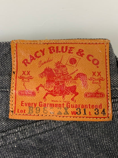 【中古品】【メンズ】 RACY BLUE レイシー ブルー B985XX DENIM PANT デニム パンツ メンズ ボトムス ジーンズ 156-260227-em-49-min サイズ：31×34 カラー：インディゴブラック 万代Net店