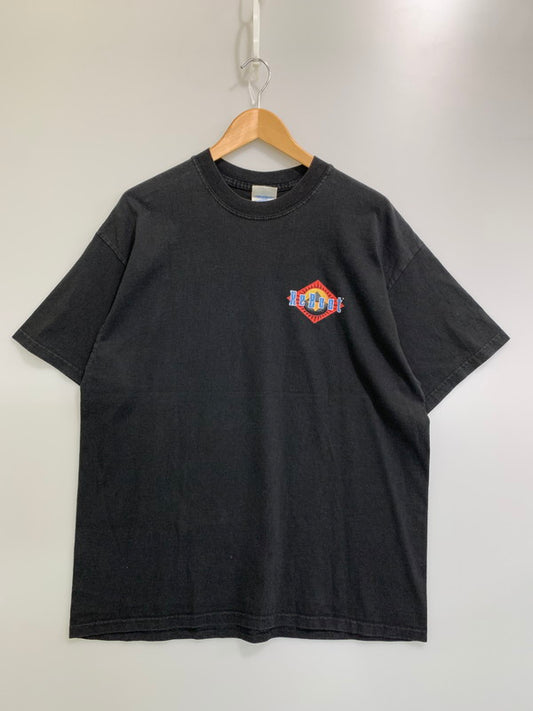 【中古品】【メンズ】 REBOOT リブート ANDRAIA VIDEO GAME TEE アンド リア ビデオ ゲーム プリント Tシャツ メンズ トップス 146-260227-em-58-min サイズ：XL カラー：ブラック 万代Net店