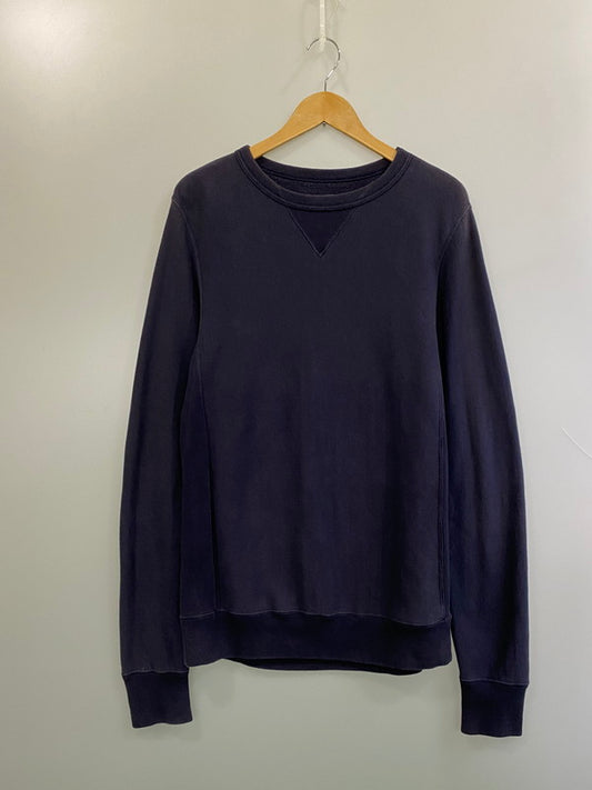 【中古品】【メンズ】 Ron Herman ロンハーマン SWEATSHIRT 522090138-1071 前V スウェットシャツ トレーナー トップス 140-260319-yn-06-min サイズ：L カラー：ネイビー 万代Net店