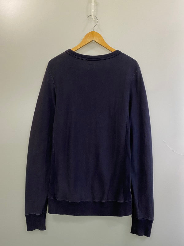 【中古品】【メンズ】 Ron Herman ロンハーマン SWEATSHIRT 522090138-1071 前V スウェットシャツ トレーナー トップス 140-260319-yn-06-min サイズ：L カラー：ネイビー 万代Net店