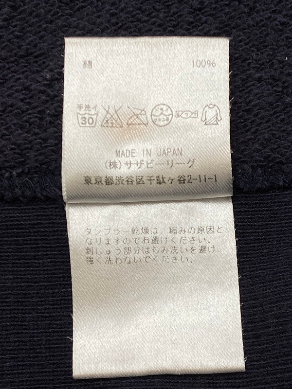 【中古品】【メンズ】 Ron Herman ロンハーマン SWEATSHIRT 522090138-1071 前V スウェットシャツ トレーナー トップス 140-260319-yn-06-min サイズ：L カラー：ネイビー 万代Net店