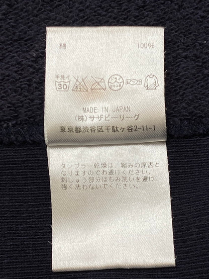 【中古品】【メンズ】 Ron Herman ロンハーマン SWEATSHIRT 522090138-1071 前V スウェットシャツ トレーナー トップス 140-260319-yn-06-min サイズ：L カラー：ネイビー 万代Net店