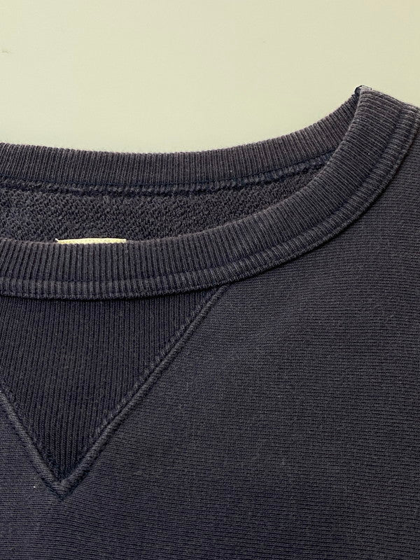 【中古品】【メンズ】 Ron Herman ロンハーマン SWEATSHIRT 522090138-1071 前V スウェットシャツ トレーナー トップス 140-260319-yn-06-min サイズ：L カラー：ネイビー 万代Net店