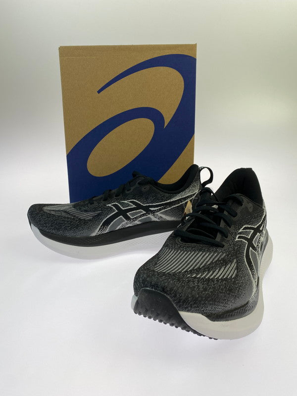 【中古美品】【メンズ】 asics アシックス GLIDERIDE MAX 2 WIDE 1011C155-001 グライドライド マックス2 ワイド スニーカー 靴 162-260206-jt-14-min サイズ：US 9 27.0cm カラー： BLACK/WHITE 万代Net店